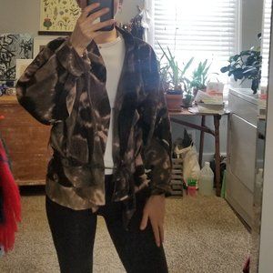 Susan Riedweg handmade unlined suede leather jacket